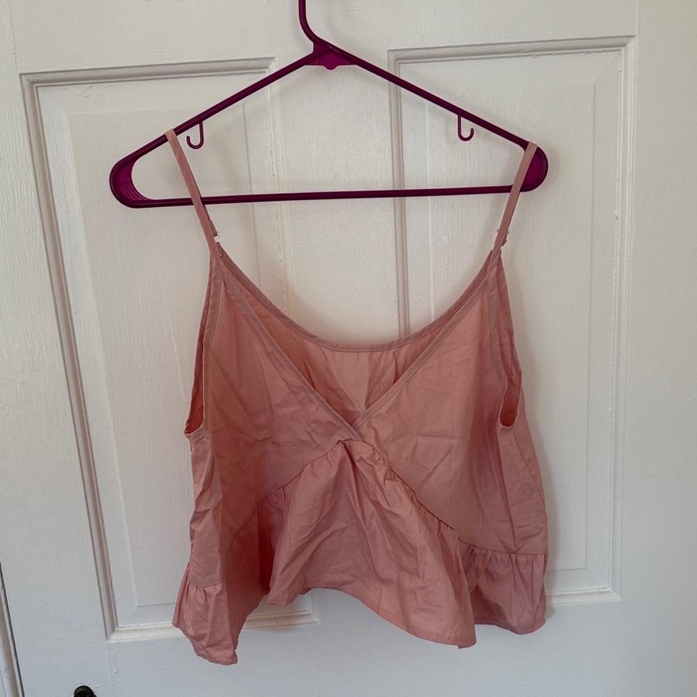 Pink tank top